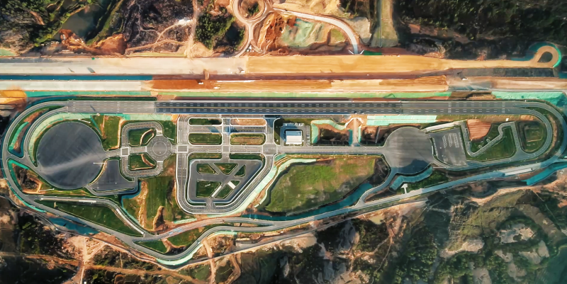 江西上饒新能源智能化汽車綜合試驗(yàn)場(chǎng)